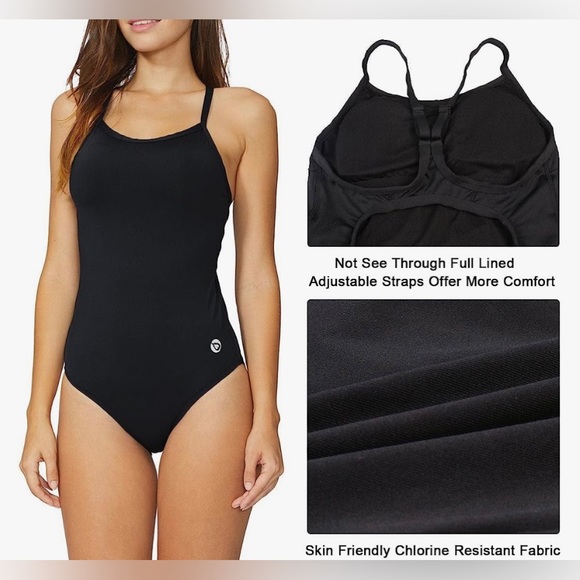 ⭐️Baleaf Swimsuit Black - Picture 4 of 6